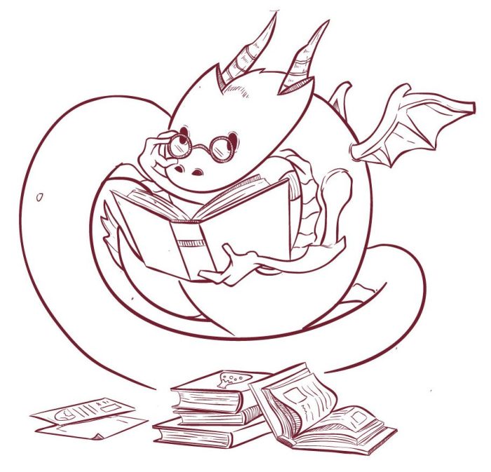 Library dragon
drawing by Puput Wira Satya
puputwirasatya@gmail.com
